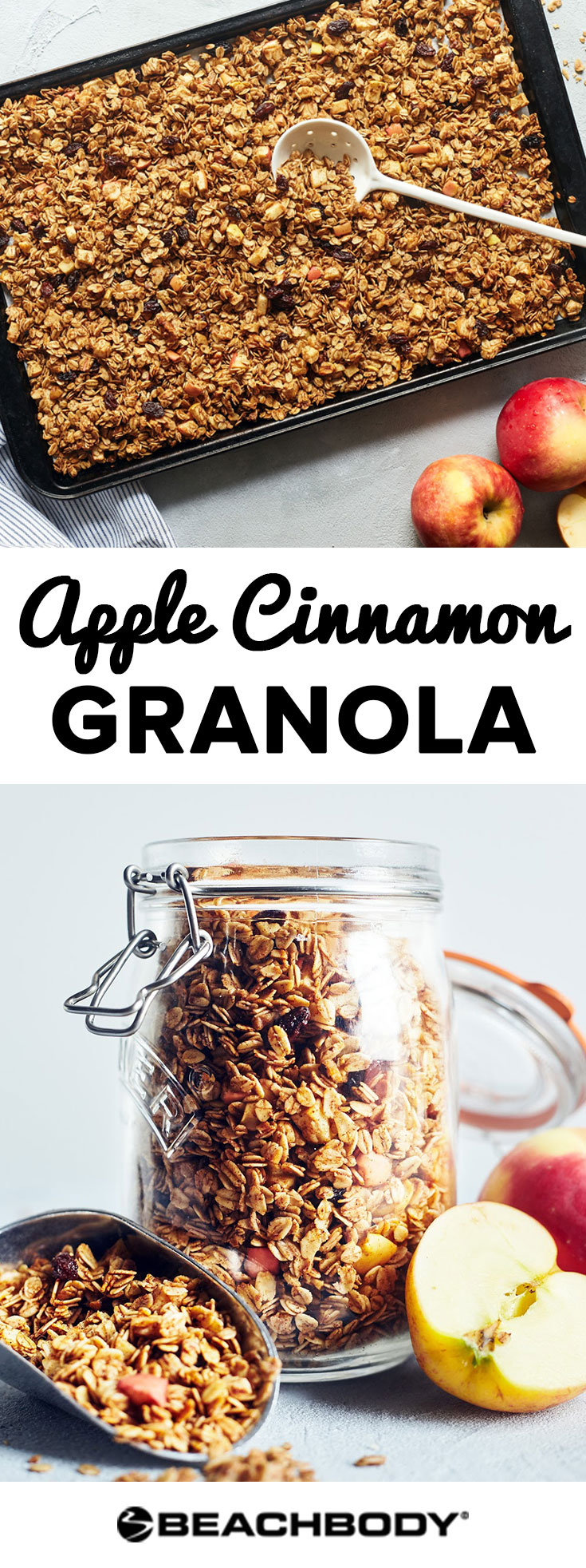 Apple Cinnamon Granola Homemade Granola Recipe The Beachbody Blog