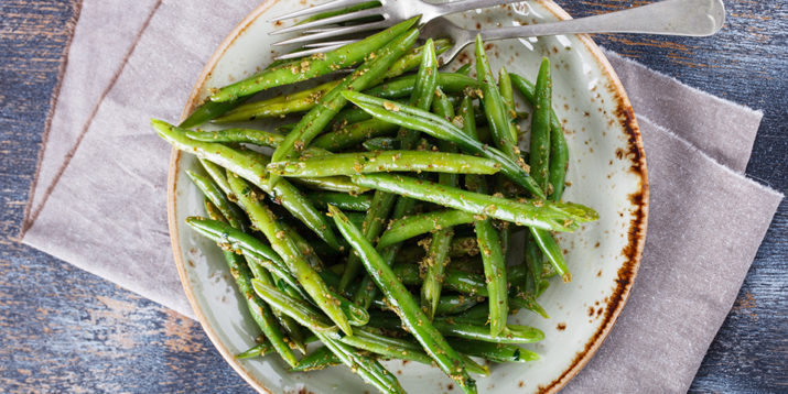 Roasted Green Beans With Garlic