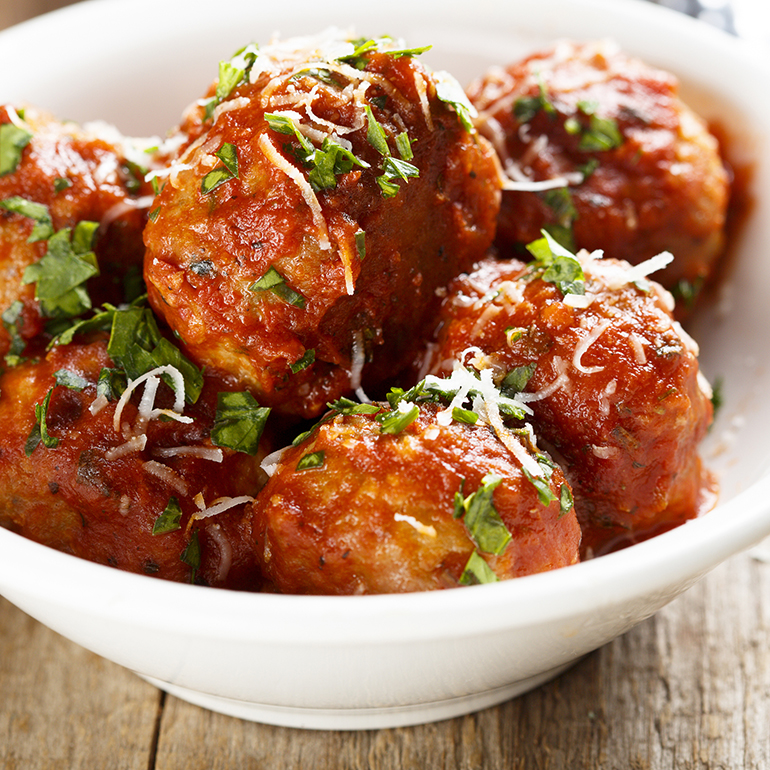 Slow Cooker Turkey Meatballs-image