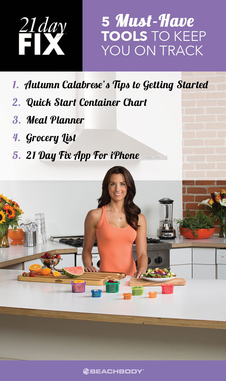 5 Tools To Keep You On Track With 21 Day Fix The Beachbody Blog 35 pages 8.5 x 11 inch quick start guide to carnivory + 21 day meal plan format: track with 21 day fix