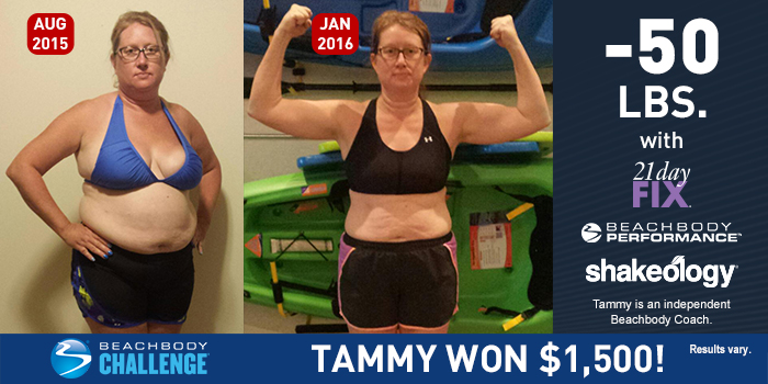 21 Day Fix Results: Tammy Lost 50 Pounds!