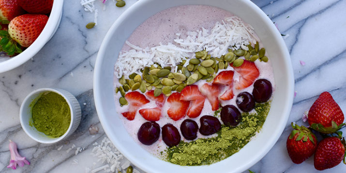 Cherry Blossom Smoothie Bowl