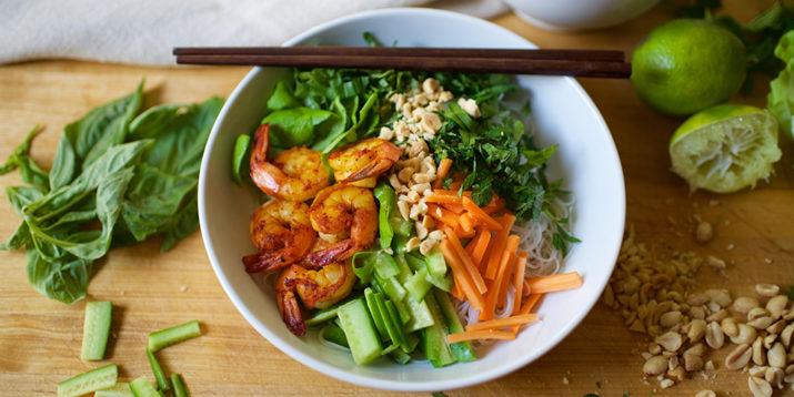 Shrimp Noodle Bowl