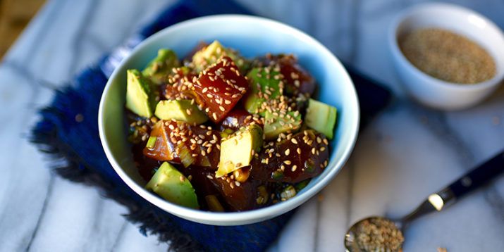 Tuna Poke with Avocado
