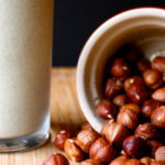 The luxurious, nutty flavor if Hazelnut and creamy Vanilla Shakeology make this Vanilla Hazelnut smoothie a healthy and delicious snack.