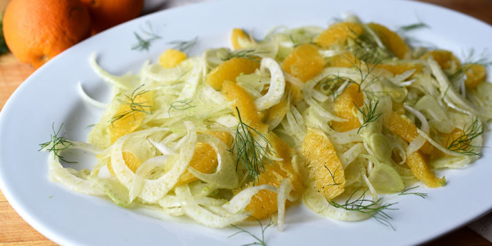 Shaved Fennel and Orange Salad