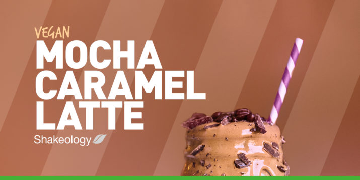 Vegan Mocha Caramel Latte Shakeology