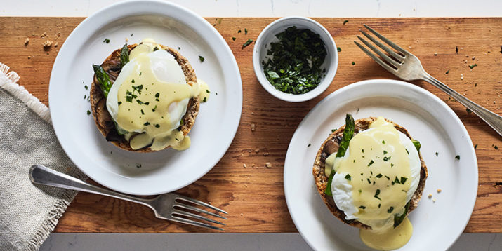 Vegetarian Eggs Benedict