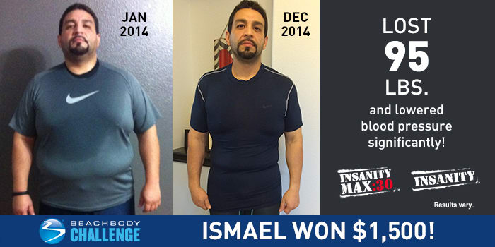 Ismael Lost 95 Pounds and Won $1,500!