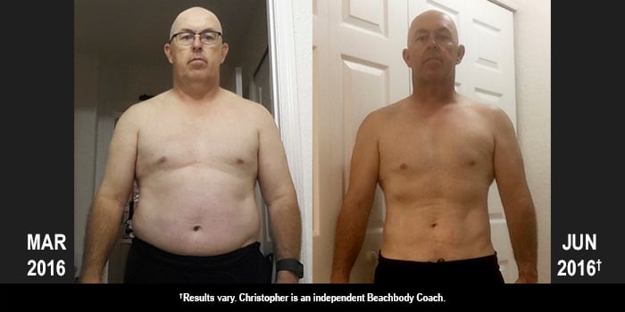 Beachbody Results: Christopher Lost 42 Pounds and Won $1,500!