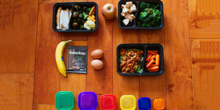 21 Day Fix Meal Prep Menu with Zucchini Noodle Pasta