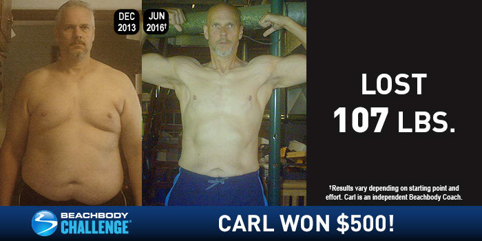 Beachbody Results: Carl Lost 107 Pounds!