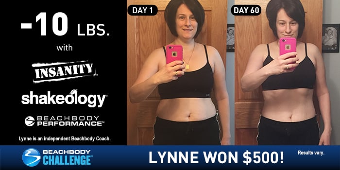 INSANITY Results: Lynne Lost 10 Pounds in 60 Days