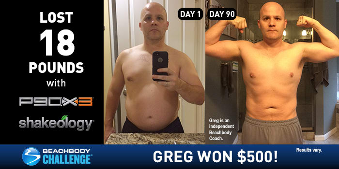P90X3 Results: Greg Lost 18 Pounds in 90 Days!