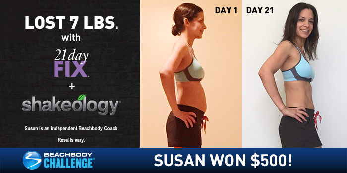 21 Day Fix Results: Susan Shed Seven Pounds in 21 Days!