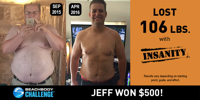 INSANITY Results: This Busy Dad Lost Over 100 Pounds!