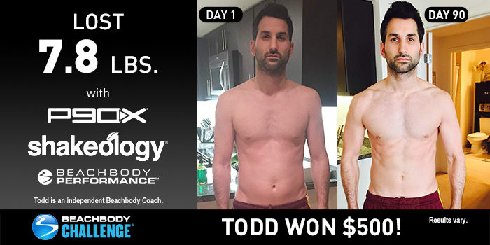 P90X Results: Todd Toned Up in 90 Days
