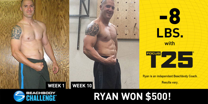 FOCUS T25 Results: This Firefighter Got Ripped in 10 Weeks!