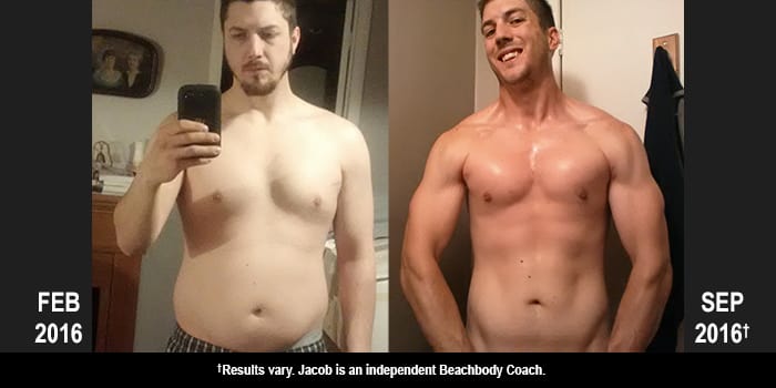 Beachbody Results: Jacob Lost 19 Pounds and Won $500!