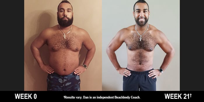 FOCUS T25 Results: Dan Lost 52 Pounds in 21 Weeks