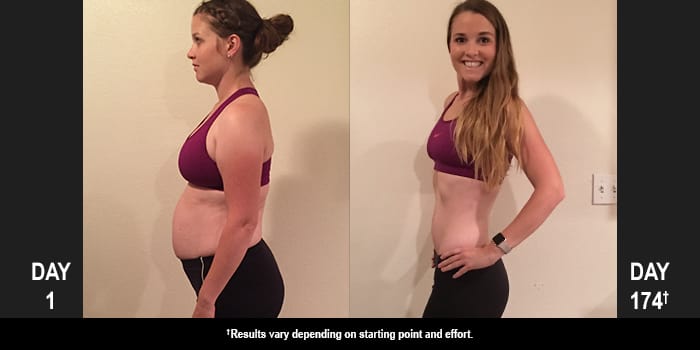 PiYo Results: Amy Lost 41 Pounds and 33 Inches!