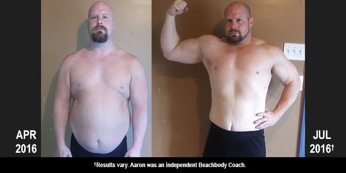 Body Beast Results: Aaron Lost 43 Pounds and Won $500!