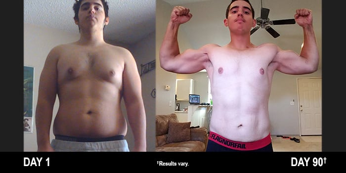 Body Beast Results: This 20-Year-Old Lost 20 Pounds