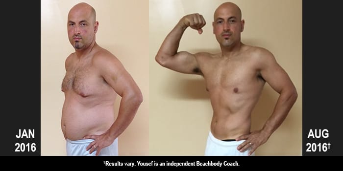 Beachbody Results: Yousef Lost 38 Pounds and Won $500