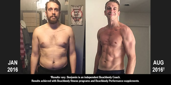 P90X3 Results: This Former College Athlete Lost 38 Pounds!