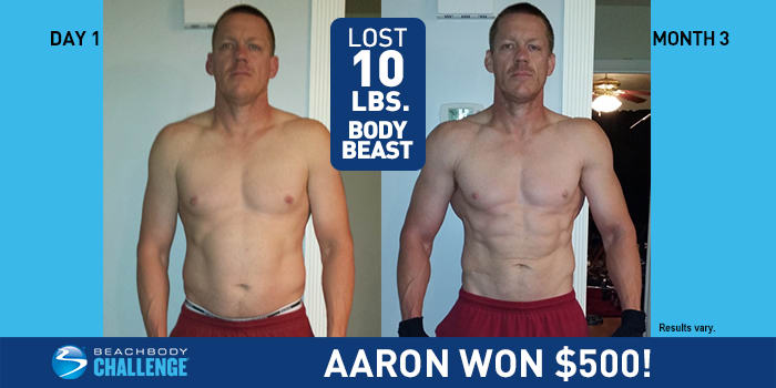 Body Beast Results: Aaron Won $500 for Getting Fit