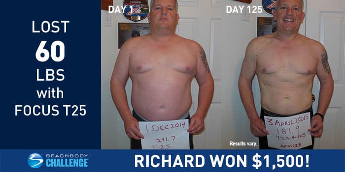 US Navy Veteran Lost 60 Pounds in 125 Days!