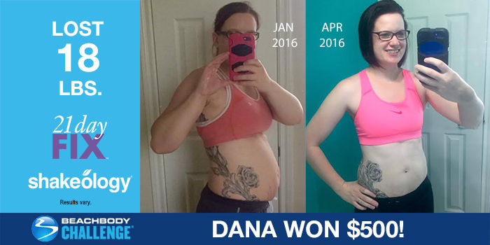 21 Day Fix Results: Dana Shed Some Serious Baby Weight
