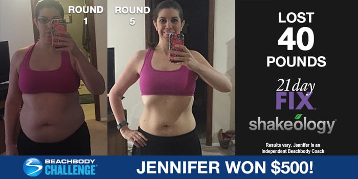 21 Day Fix Results: Jennifer Lost 40 Pounds in Five Rounds!
