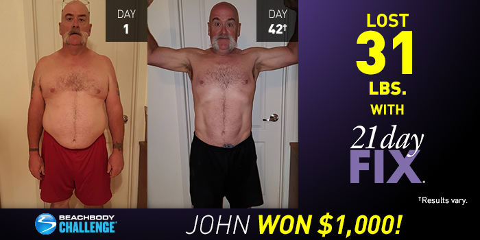 21 Day Fix Results: This Dad Lost Over 30 Pounds in 42 Days!