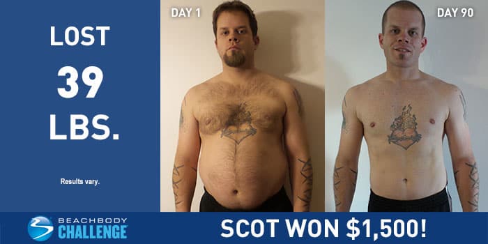 P90 Results: Scot Lost 39 lbs in 90 Days!