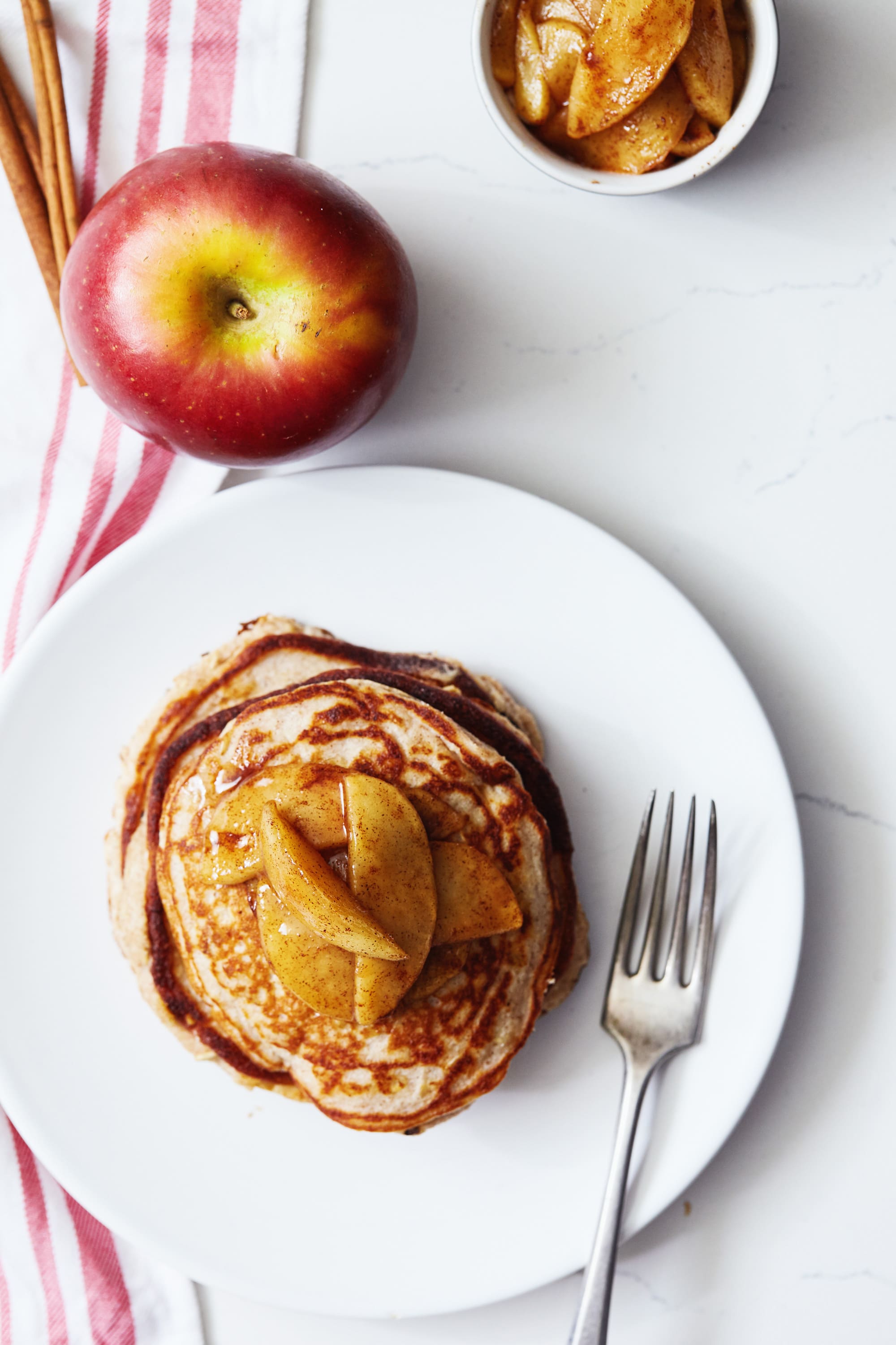 Apple Cinnamon Protein Pancakes Recipe The Beachbody Blog
