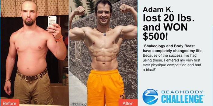 Body Beast Results: Adam Lost 20 Pounds