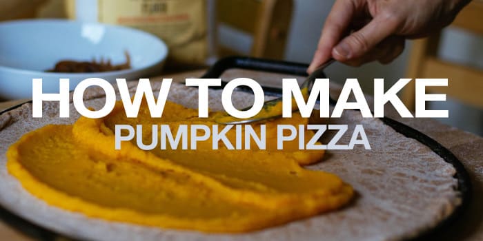Pumpkin Pizza With Kale