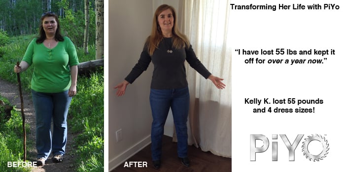 PiYo Results: Kelly Transformed Her Life and Lost 55 Pounds