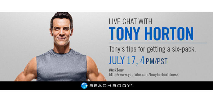 Join Tony Horton As He Shares His Tips on How to Get a Six-Pack!