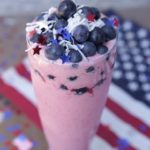 Stave off those cupcake cravings with this frozen fruit smoothie recipe instead, made with tangy dark berries and creamy Strawberry Shakeology.
