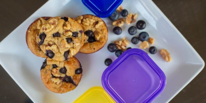 Blueberry Oatmeal Muffins