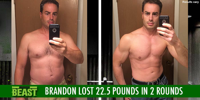 Transformation Tuesday: Brandon Lost 22.5 Pounds with Body Beast!