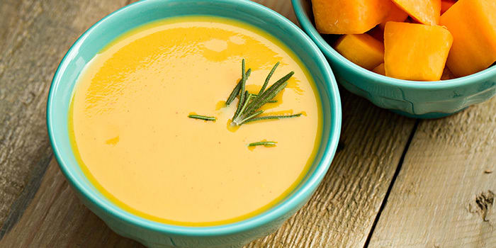 Butternut Squash Soup with Ginger