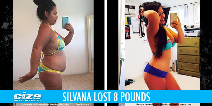 CIZE Results: Silvana Lost 8 Pounds!