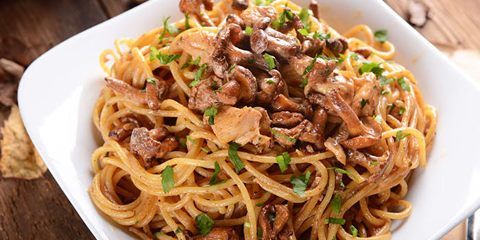 Chicken and Mushroom Pasta
