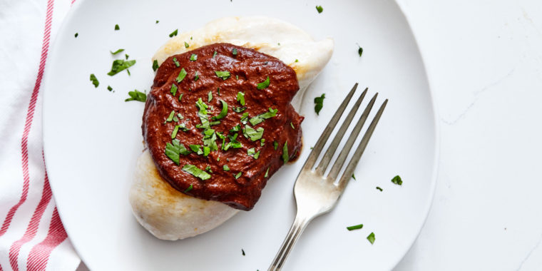 Chicken in Mole Sauce 4