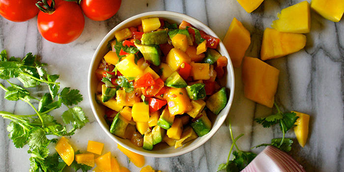 Chunky Rainbow Salsa