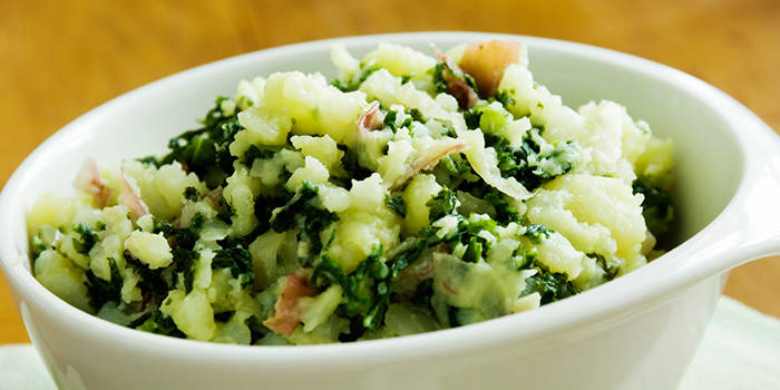 Mashed Potatoes With Kale (Colcannon)
