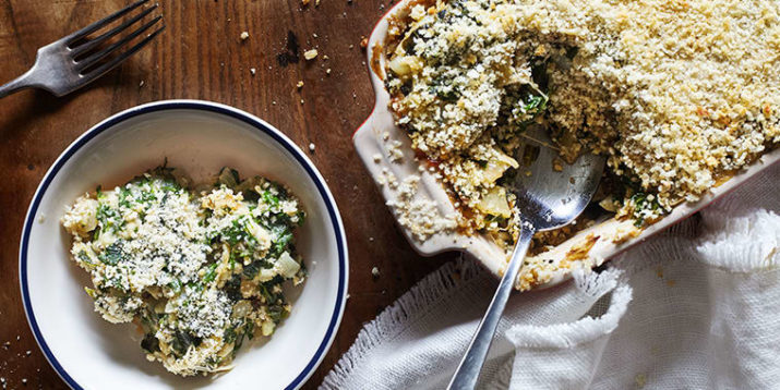 Collard Greens Au Gratin